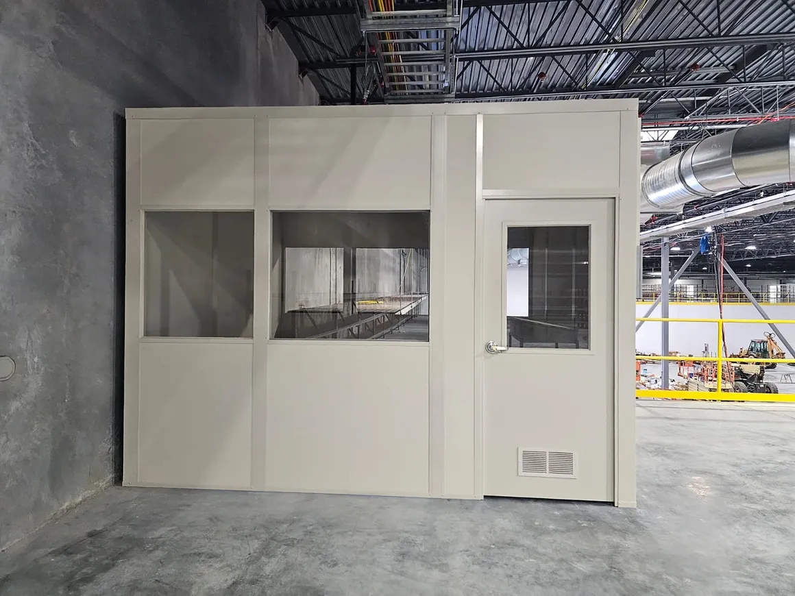 Warehouse cubicles and partitions